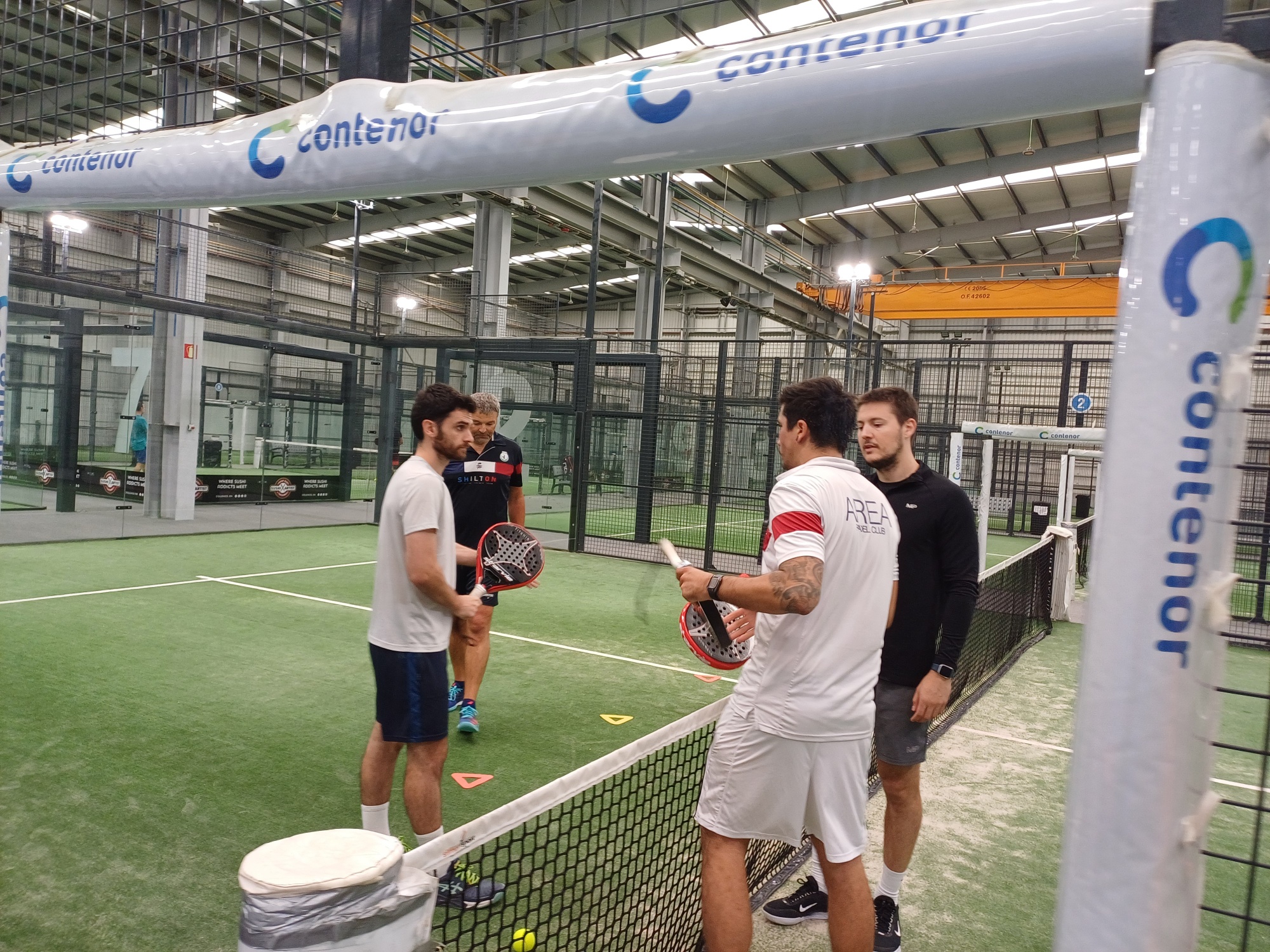 Entraînement technique de Padel professionnel